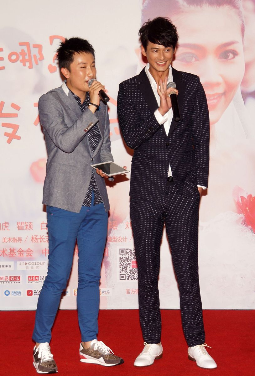 ***_***2014年06月21日,上海,《我想结婚的时候你在哪》剧组发布会.
