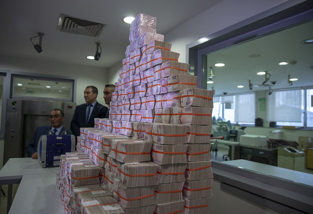当地时间2019年12月25日,土耳其安卡拉,土耳其国家彩票总局发售的"土