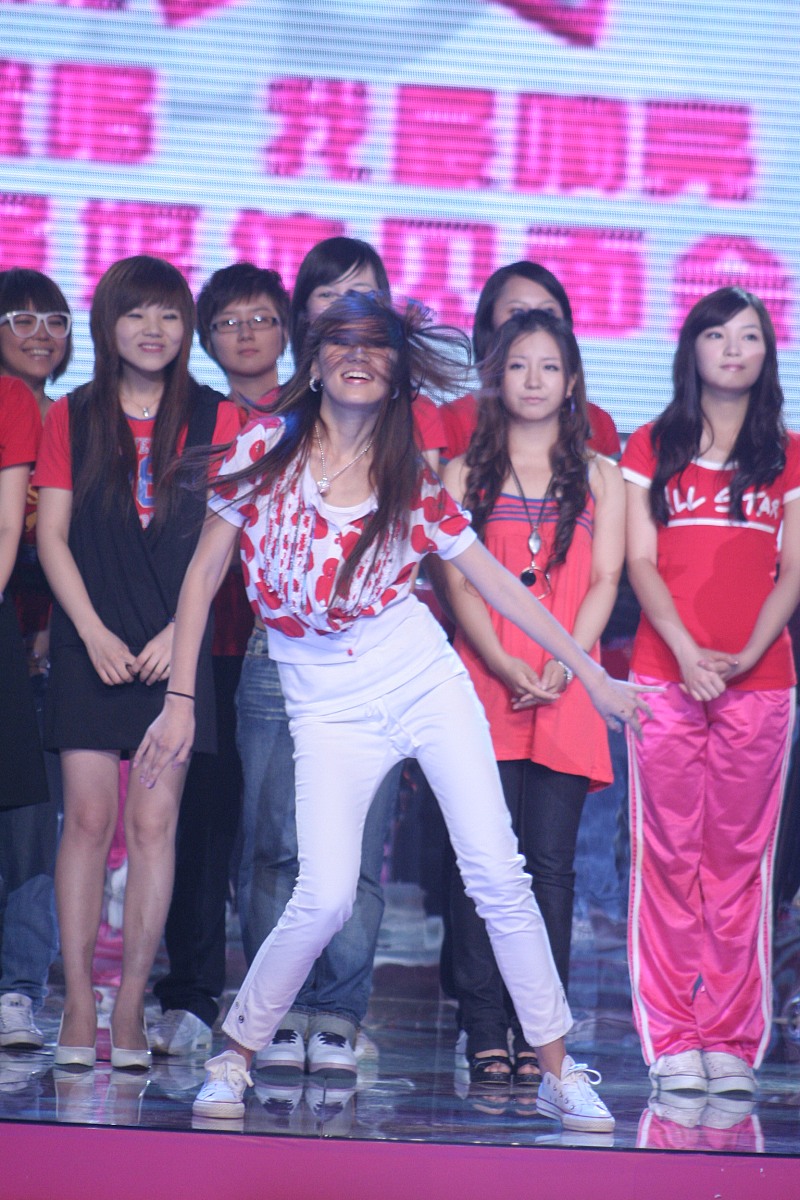 2009年6月8日,湖南长沙,快乐女声300强媒体见面会.***_***+++_+++快乐