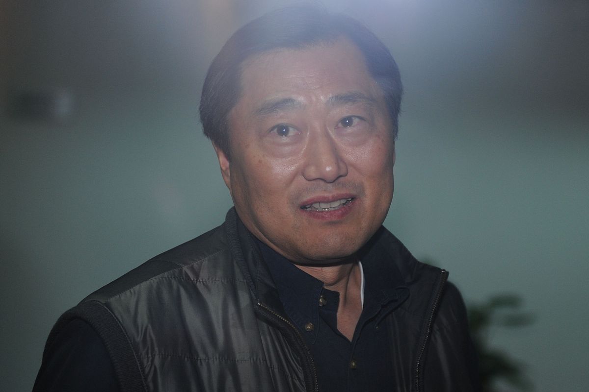 2013年1月25日,中国北京,中国足协官员现身中国足协大楼.***_***于洪