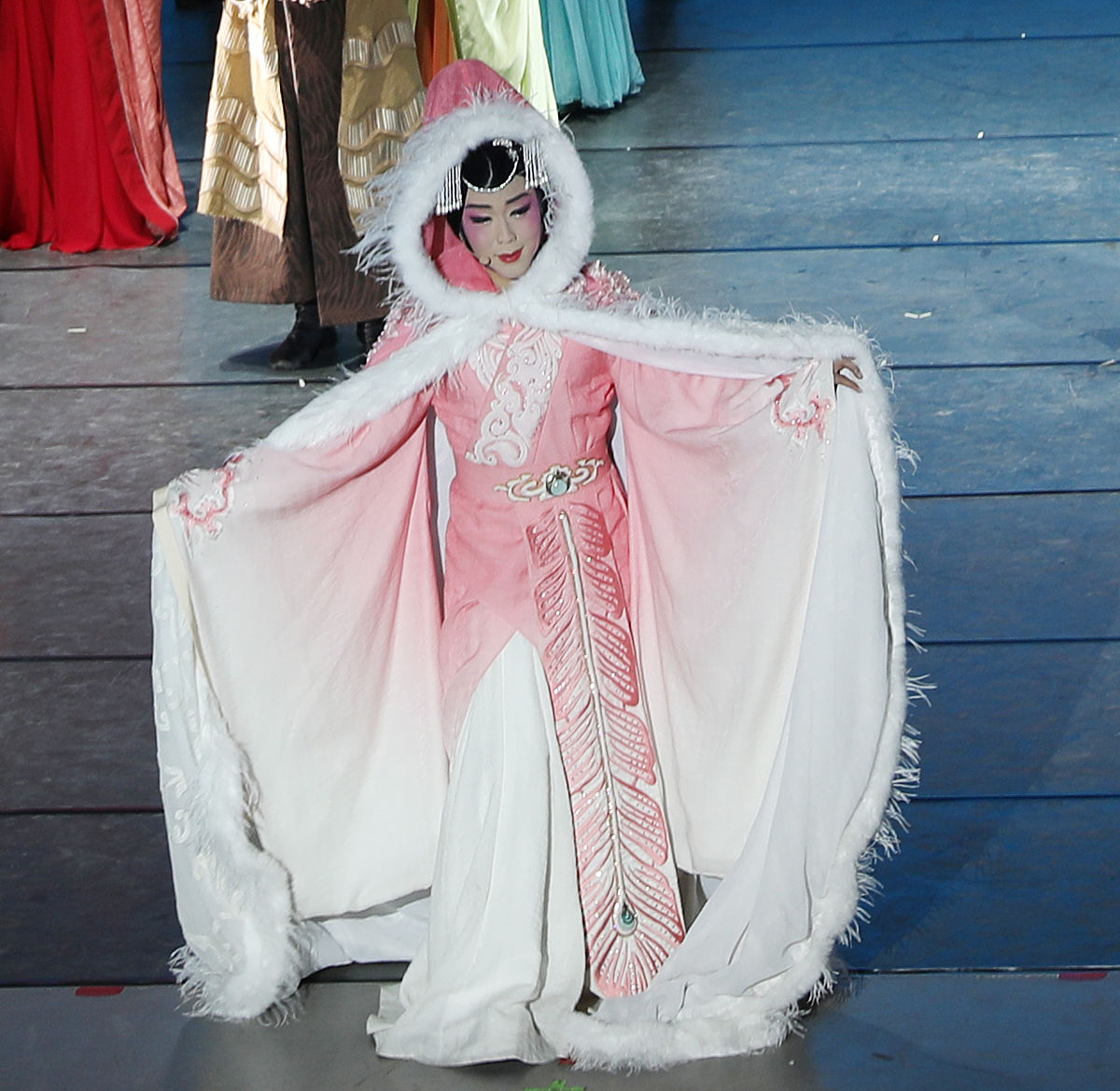 适合轨道变装视频的古风短文案