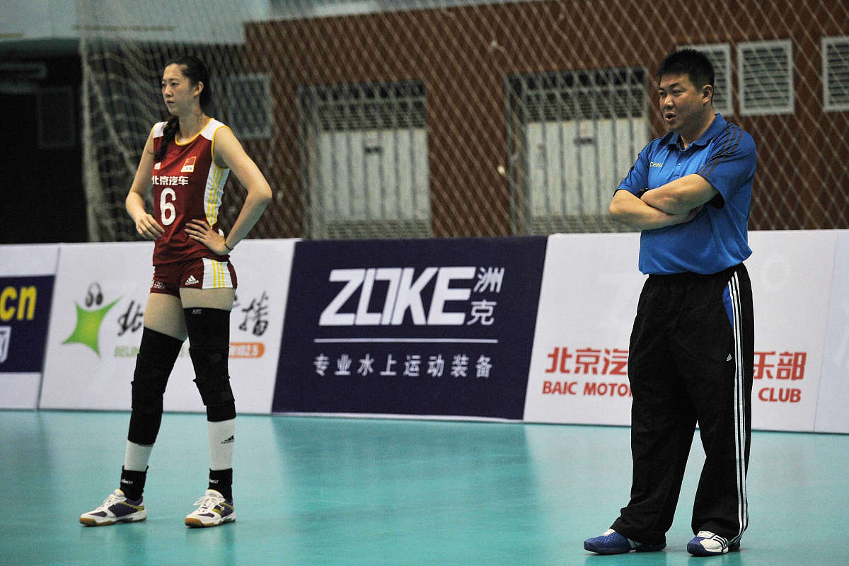 2012年8月26日,北京,2012亚洲东区女排锦标赛,中国北汽女排vs蒙古女排