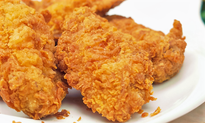 肯德基炸鸡方子,如何上粉炸出鳞片,详解关键步骤,百分百成功