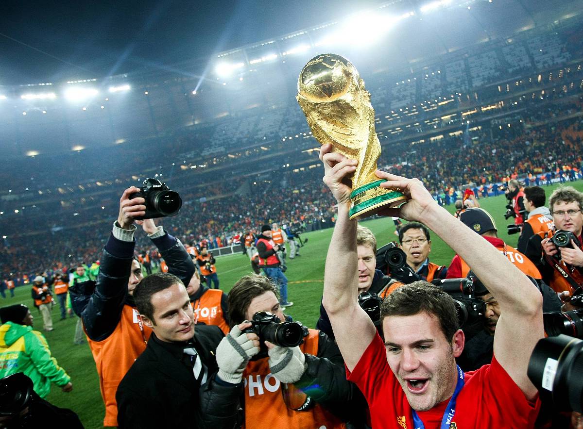 2010年7月11日,南非约翰内斯堡,2010世界杯决赛,西班牙1-0荷兰.***_**