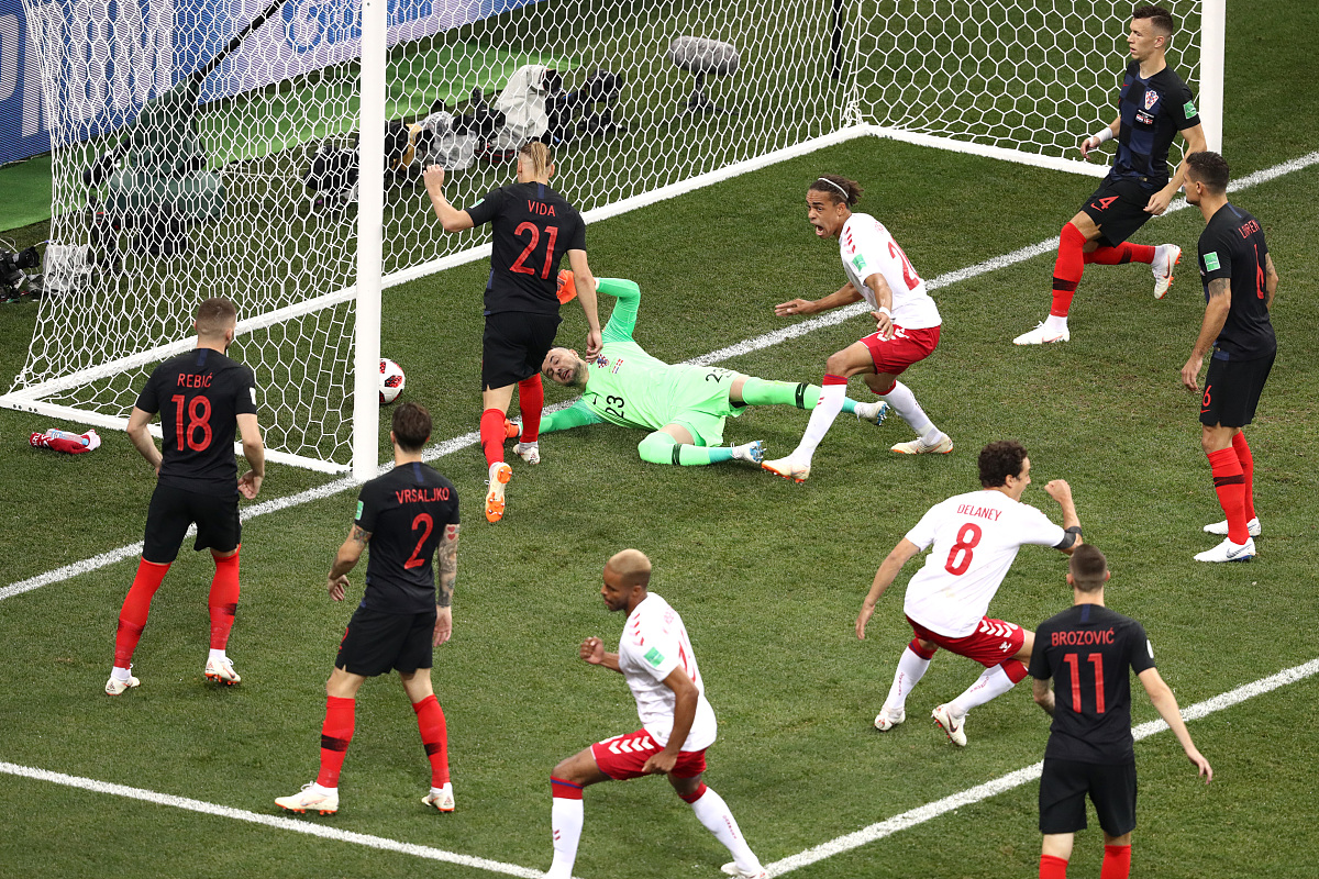 2018年7月1日,俄罗斯,2018俄罗斯世界杯1/8决赛,克罗地亚4-3(点球3-2)