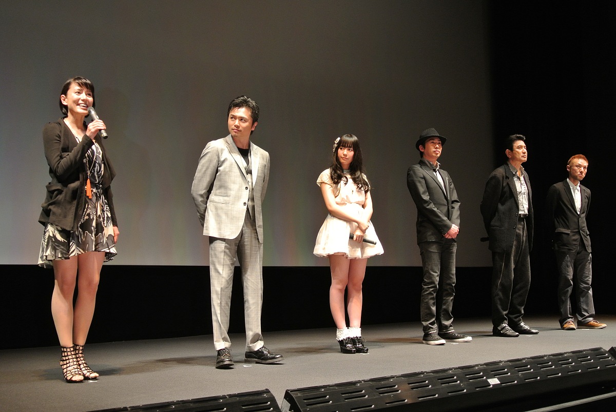2012年4月17日,东京,根据推理作家山田悠介的同名恐怖小说改编的电影