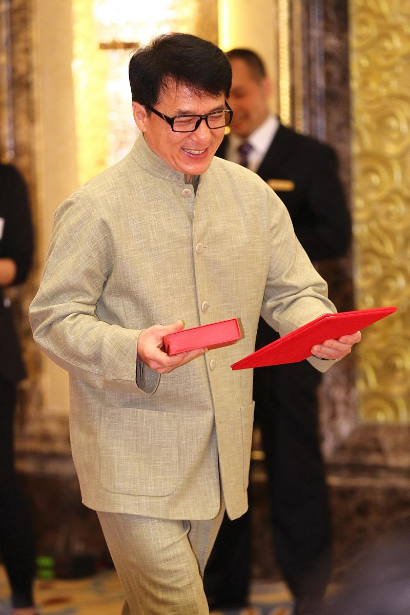2013年07月22日,北京,中国澳大利亚商会形象大使授予仪式.***_***成龙