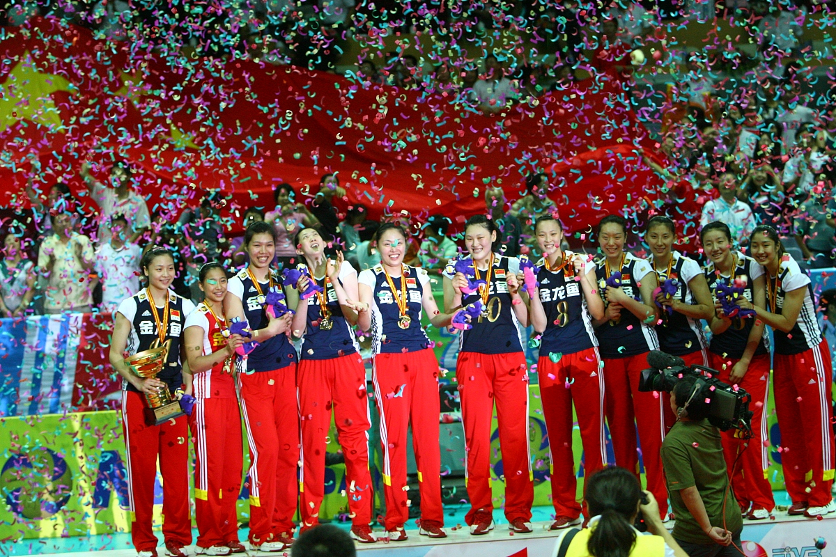 2009年8月2日,09世界女排大奖赛宁波赛区,中国vs俄罗斯.***_*** +++_+