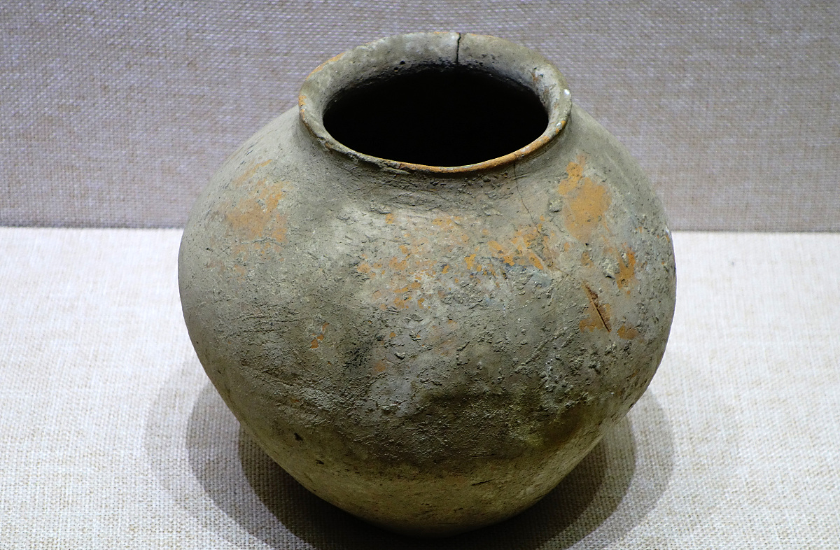 ***_***鼓腹罐,新石器时代,庙子沟文化,距今5800-5000年,察哈尔右翼前