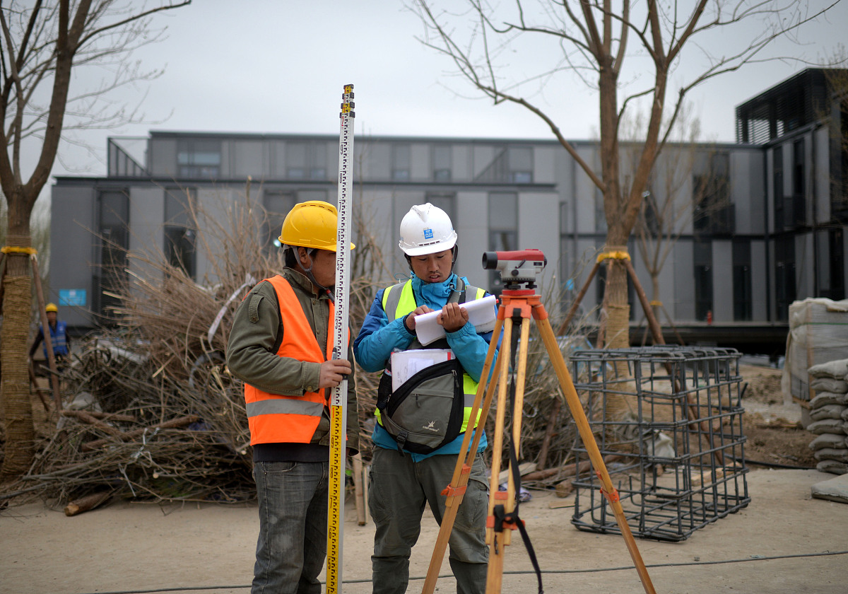 我要施工测量员的