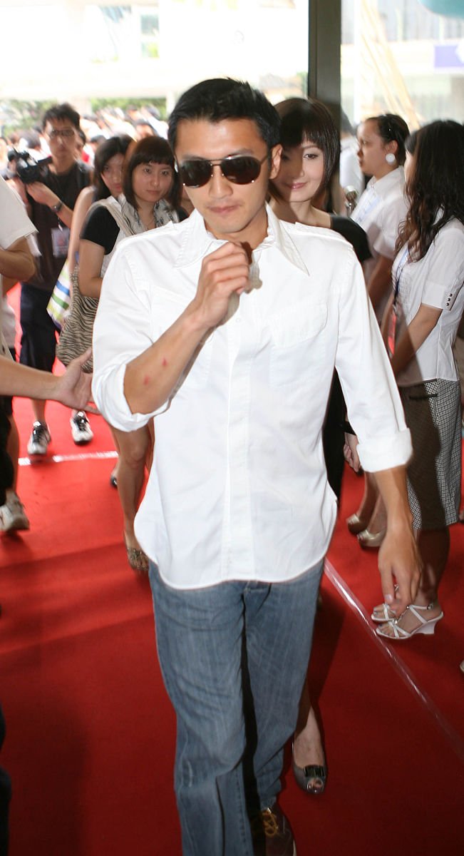 2008年7月16日,上海,动画电影《风云决》上海举办全球首映典礼.谢霆锋