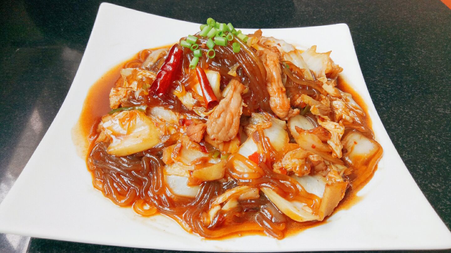 白菜炒粉条做法都告诉你 掌握这点 粉条真入味 拌米饭太香了!