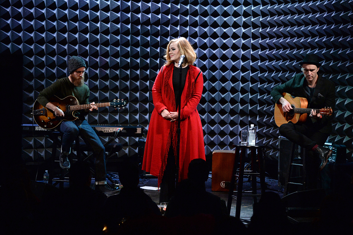 2015年11月21日讯,纽约,当地时间11月20日,阿黛尔·阿德金斯(adele ad