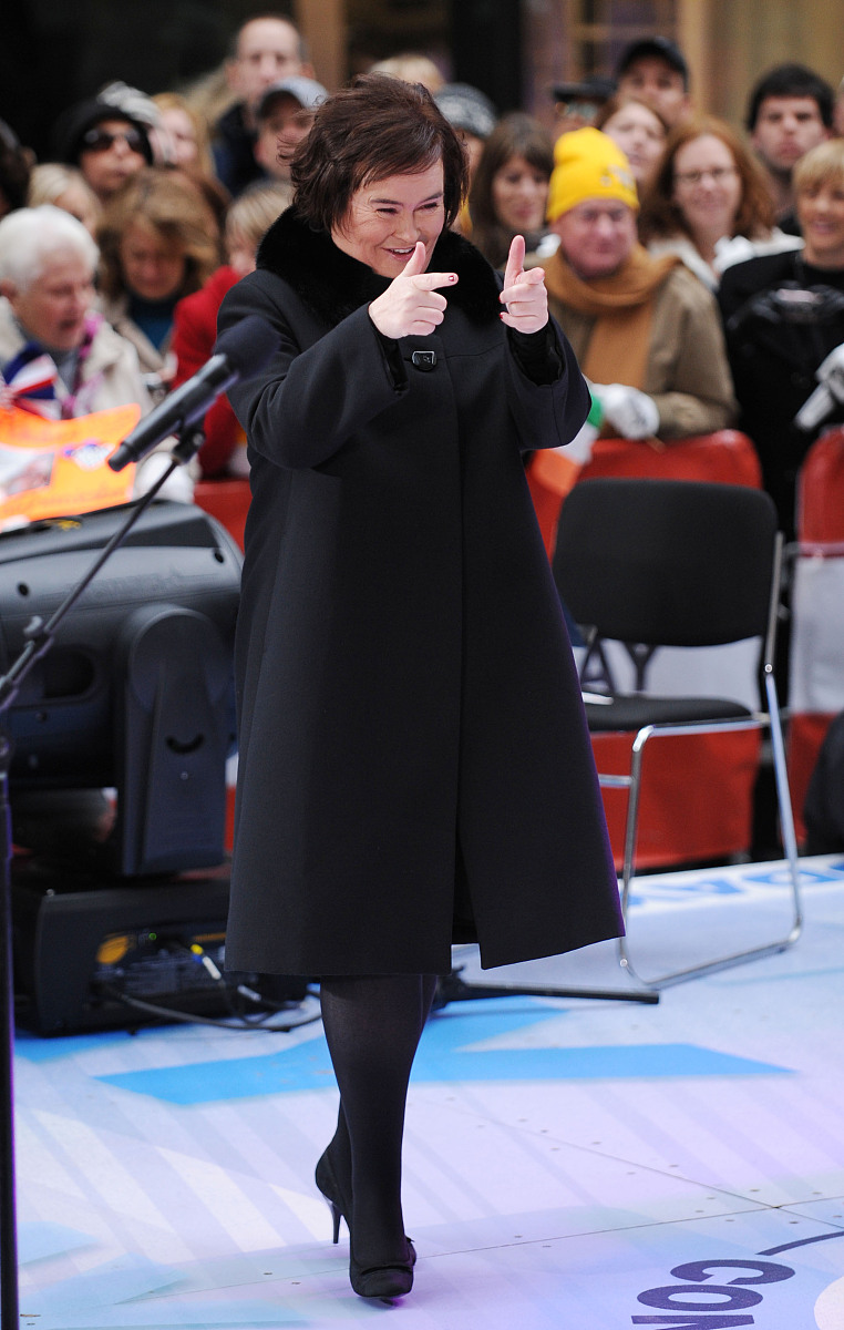2009年11月24日讯,伦敦,"苏珊大妈"苏珊-波伊尔(susan boyle)的首张专
