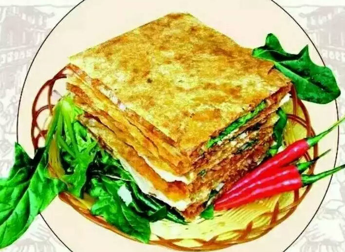 俺家乡的美味菜煎饼
