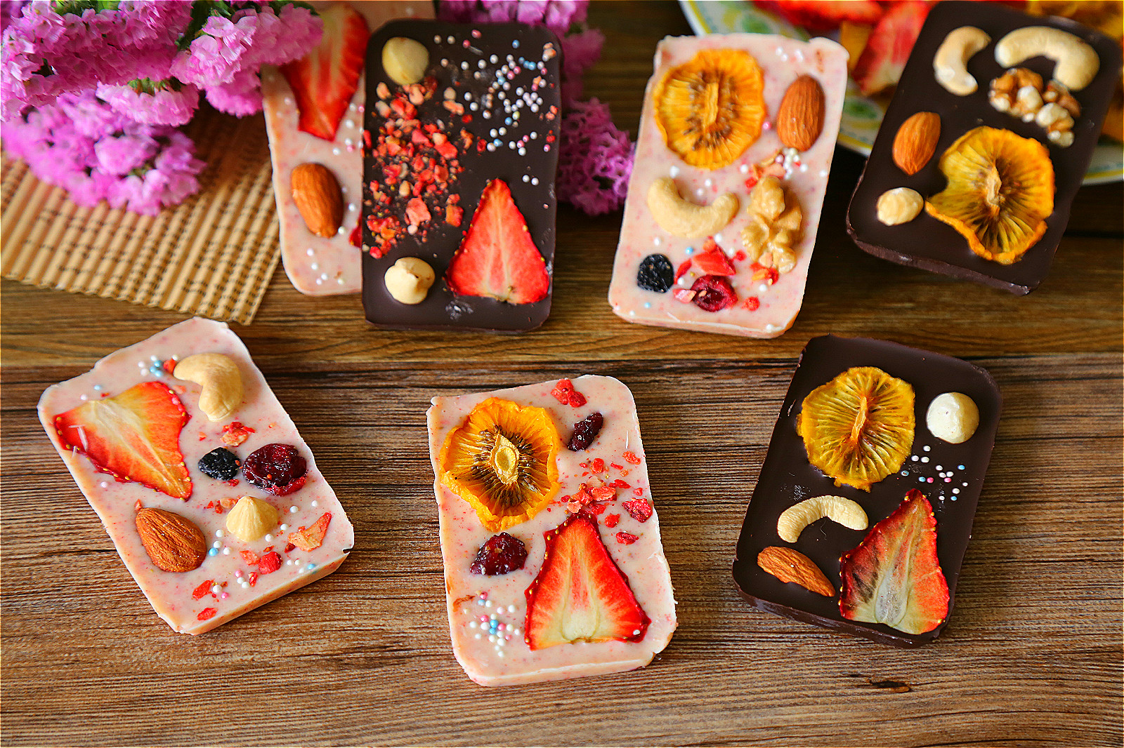 姑娘们一定要学的情人节DIY巧克力做法,高颜值,做法超级简单!