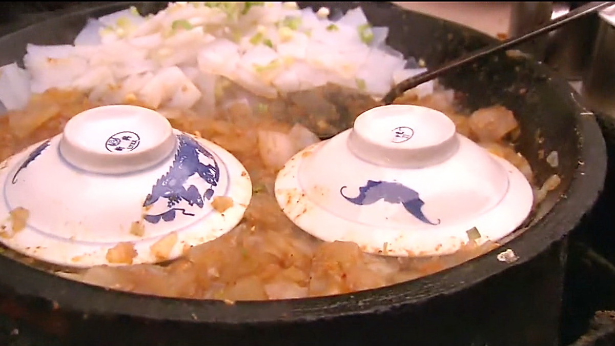 安徽阜阳小吃——豌豆粉,煎炸凉拌风味各异,都要尝尝