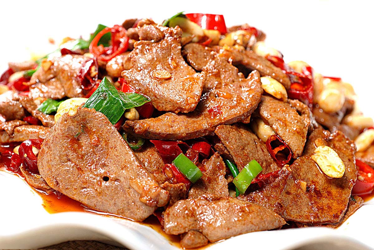 猪肝嫩滑不粘锅的秘诀,大厨偷偷告诉你,学会赶紧回家试试!