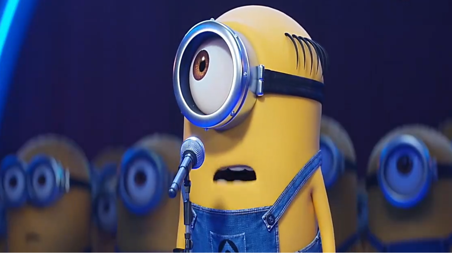 神偷奶爸:一群小黄人唱歌,堪比神曲忐忑,全场轰动!