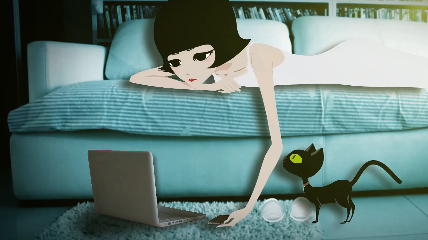 《泡芙小姐的雨刷》泡芙开始了“坐班”的生活,想逃却逃不掉