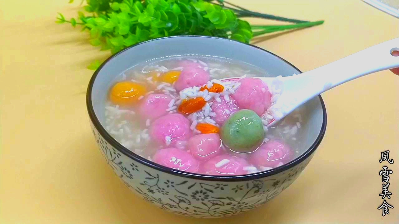 汤圆老一套吃腻了?试试这个新做法,大人小孩都喜欢
