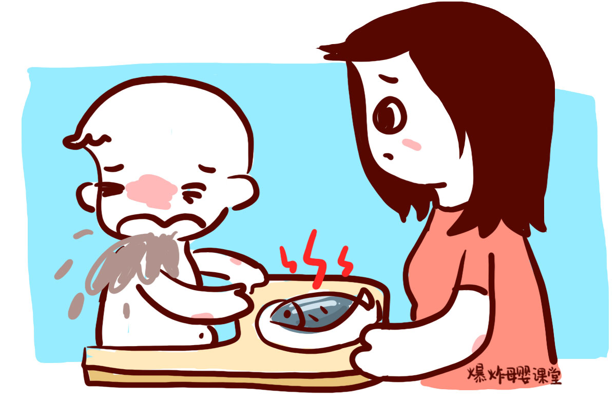 给宝宝辅食里添鱼,鱼有个部位可别瞎吃,宝宝中毒就严重了