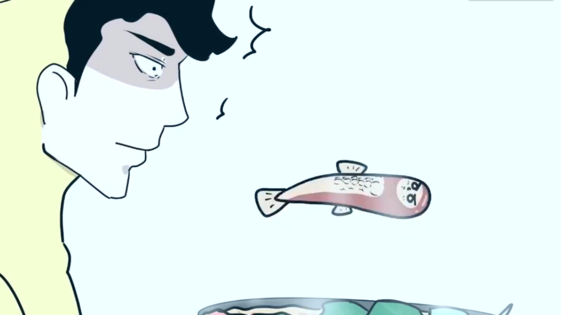 爆笑动画:火锅里有蚯蚓