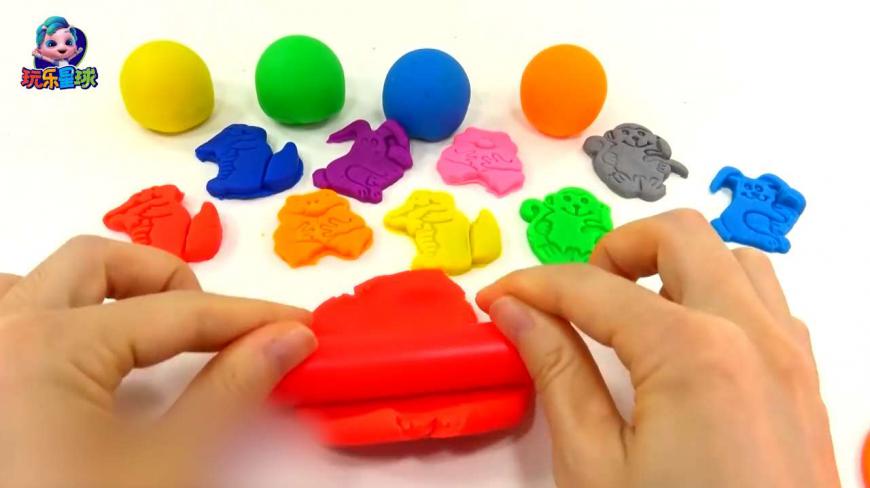 学颜色单词做手工DIY鳄鱼兔子