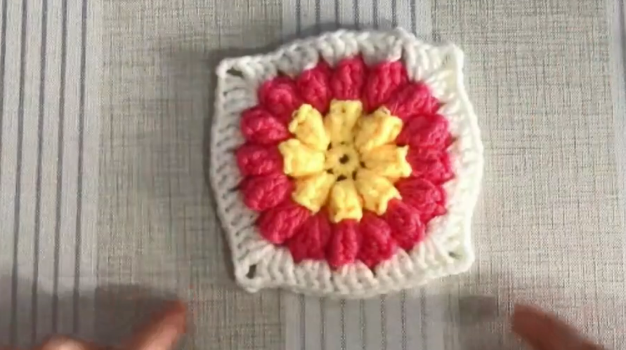 好看的爆米花编织教程一:编织坐垫杯垫都很好看,你不学学吗