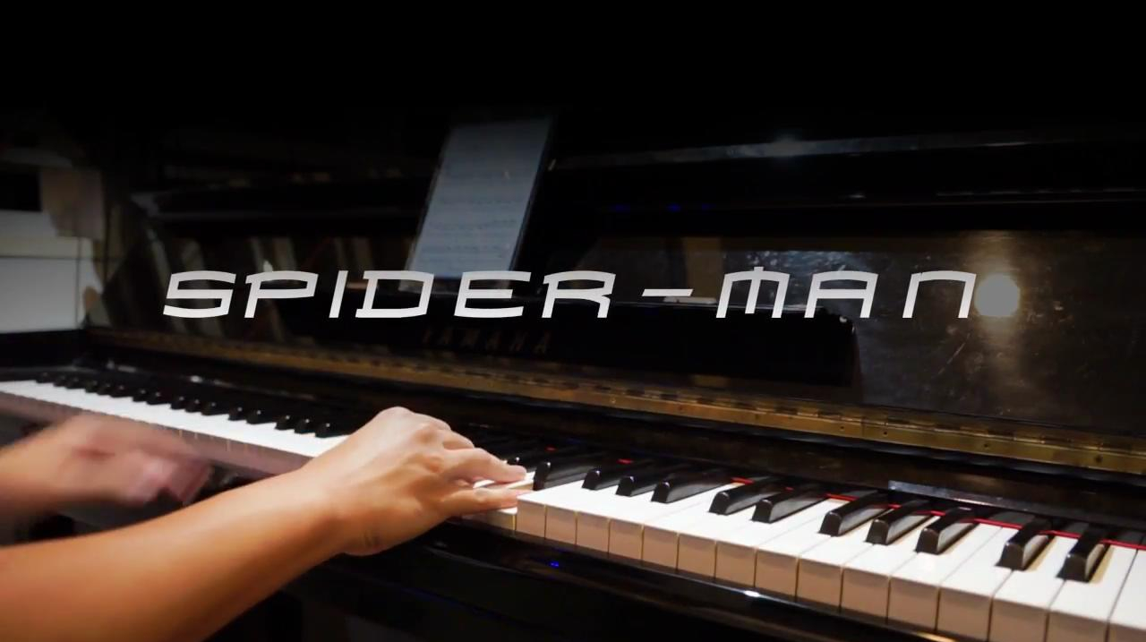 [图]钢琴演奏《蜘蛛侠Spider-Man》主题曲,经典!