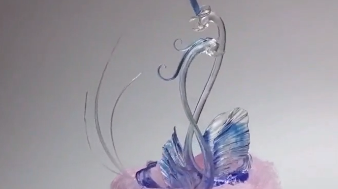 水晶天鹅蛋糕,给最爱的人!
