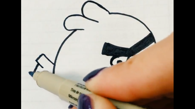 愤怒的小鸟简笔画,看完你会画了吗