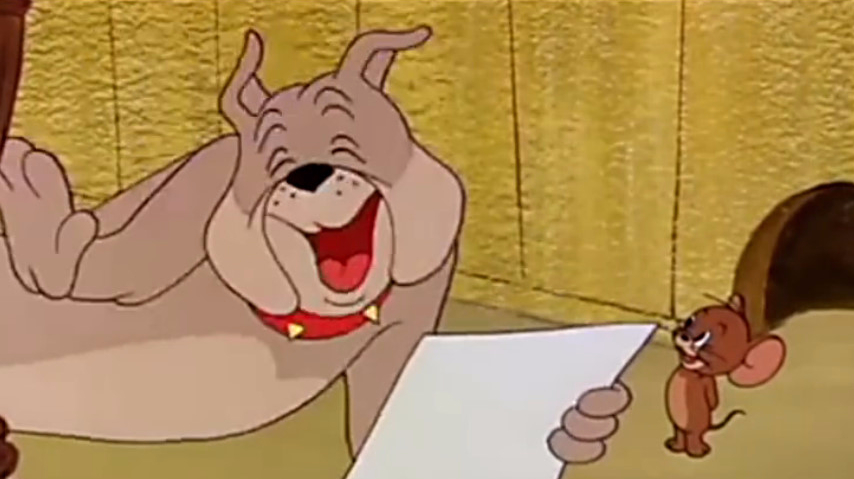 猫和老鼠:摄影师杰瑞上线给汤姆拍的照片没毛病,狗狗看后笑喷了