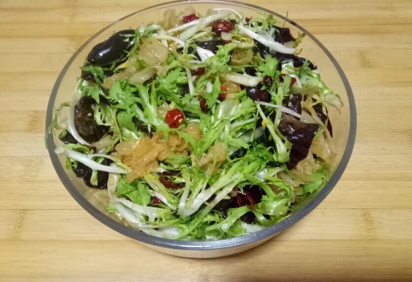 凉拌苦苣这么做最好吃,酸甜爽口解油腻,下饭又下酒