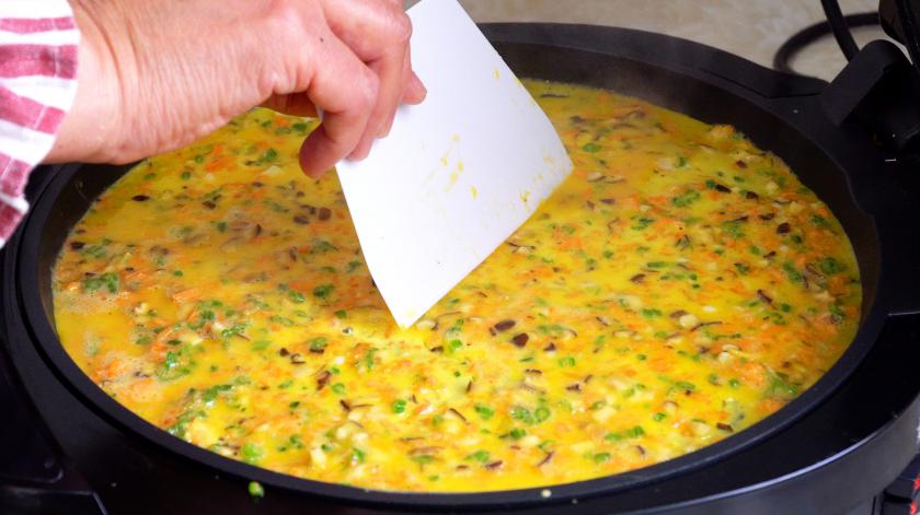 早餐不用出去买了,5分钟就能搞定,配上一杯豆浆,好吃又健康