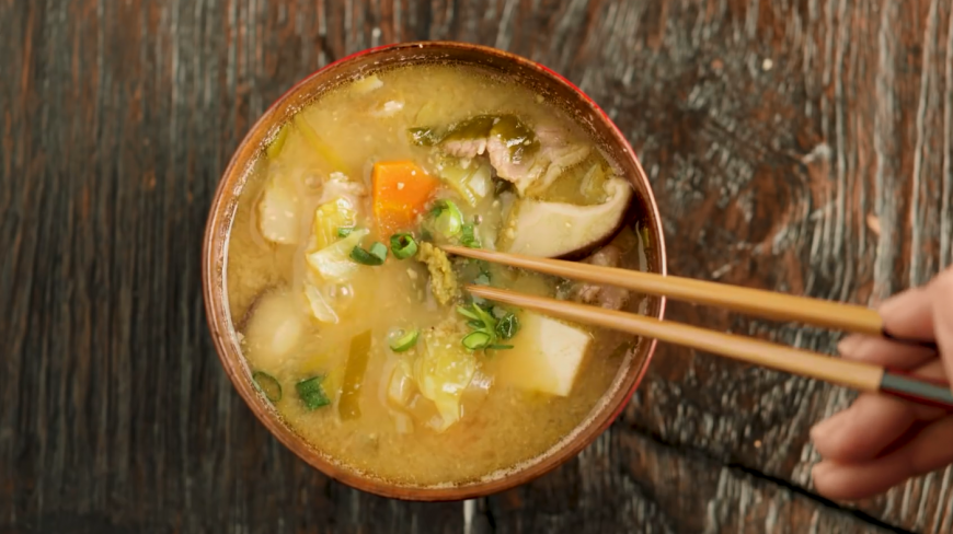 日本厨娘,教你做正宗日本味增汤!鲜香浓郁口感好