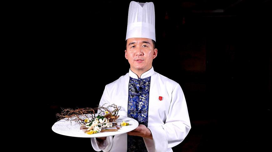 楚菜厨师长教你做韭香拌蛏子王,凉拌蛏子,美味爽口开胃小海鲜!