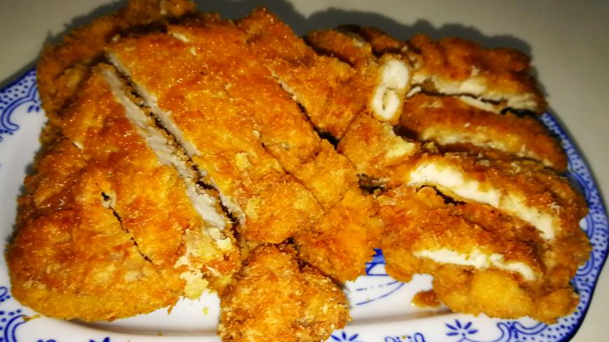 香酥大鸡排的制作教程,学会再不用上街买了自己在家就能做