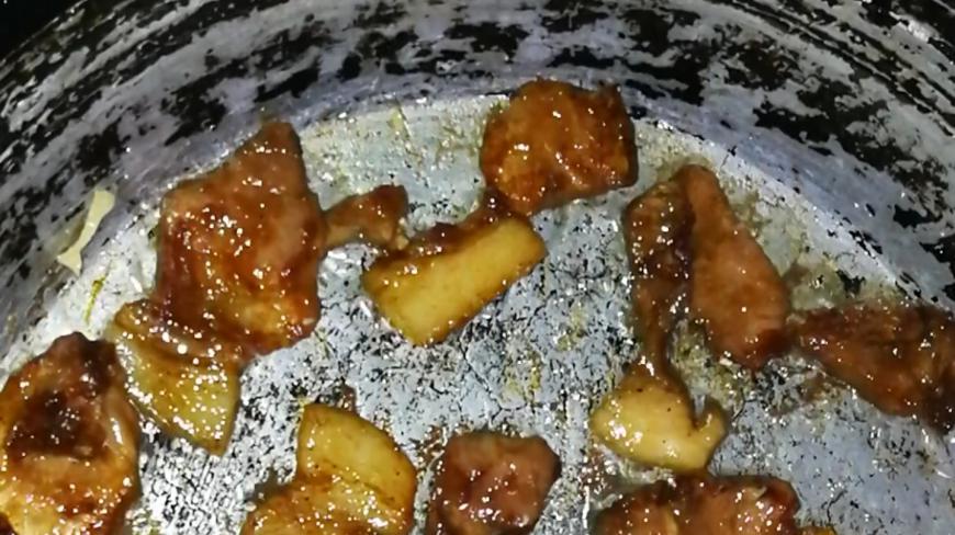 铁板烤肉在家做,方法步骤交给你,不用上街去吃啦非常简单