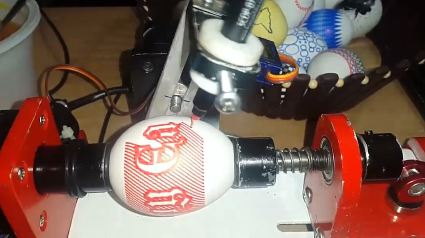 在鸡蛋上作画,这是如何做到的