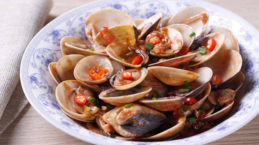 2分钟教会你怎样炒花蛤才好吃