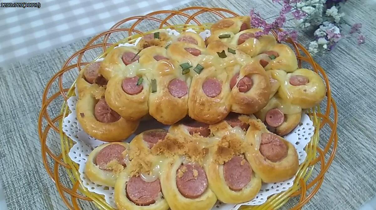 花式火腿面包,营养又美味做法简单,小朋友喜欢