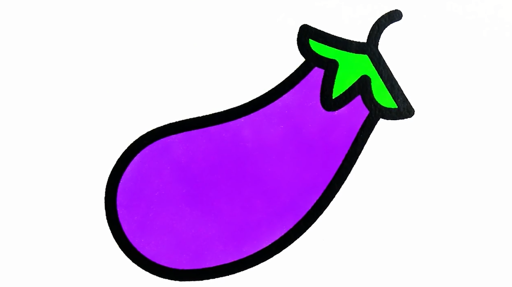 儿童简笔画动画《水果和蔬菜》