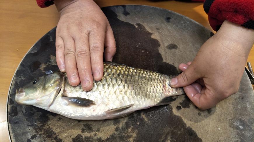 吃鱼最怕去鱼鳞?教你最简便的方法,30秒祛除不乱飞