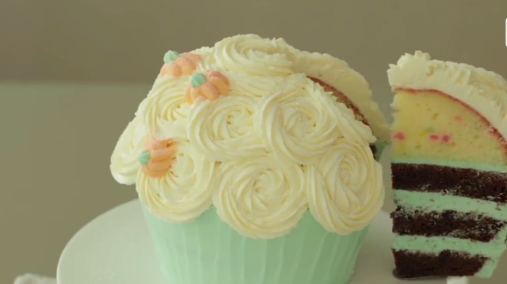 颜值略高,内藏小秘密的多层口味甜蜜蛋糕!