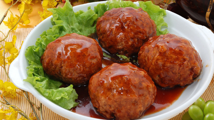 海外美食节目曾经皇帝的御膳中国狮子头