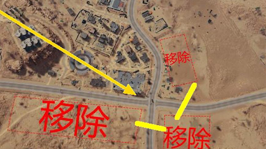 绝地求生:沙漠地图大量烂尾楼被移除!这还这么玩,引玩家公愤!