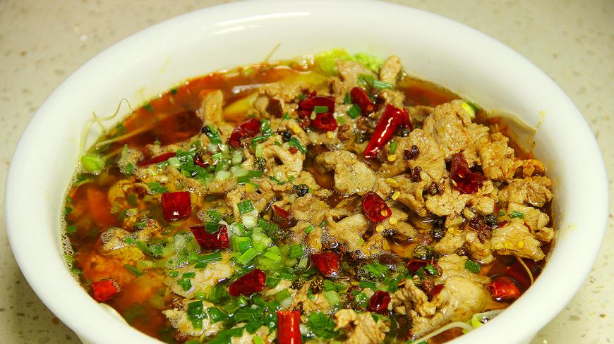 水煮肉片在家怎么做?配方分享给您,香辣可口特下饭