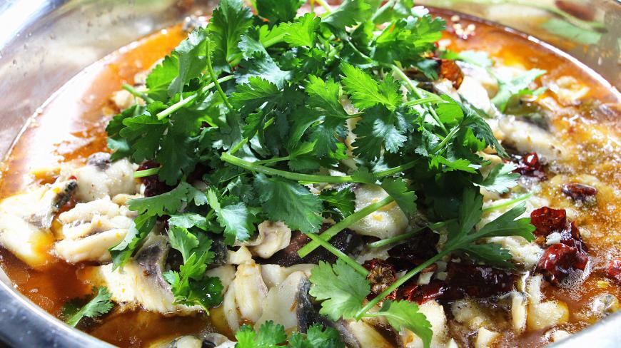 水煮活鱼食材,把配菜告诉你,在家做才简单