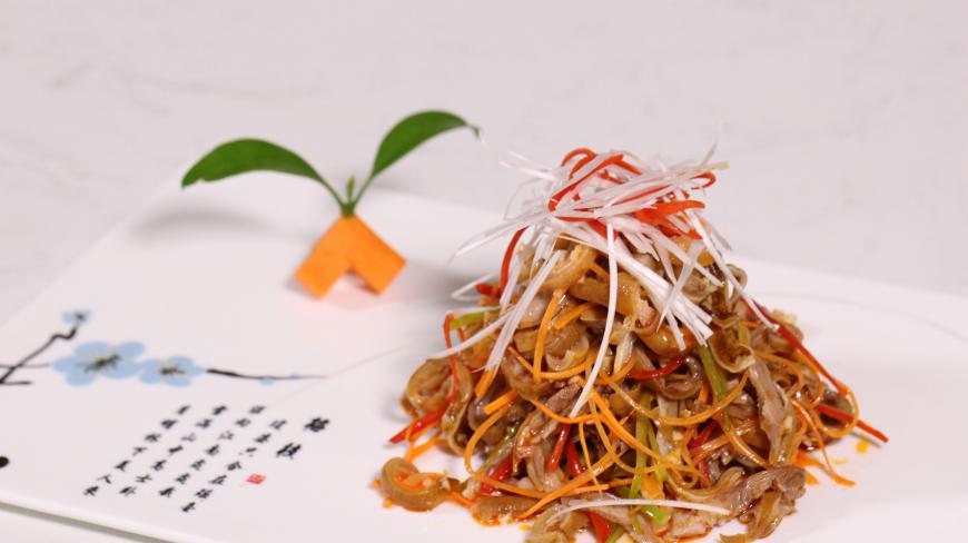 厨师教你凉拌羊头皮,软嫩清脆醇香不腻,风味独特